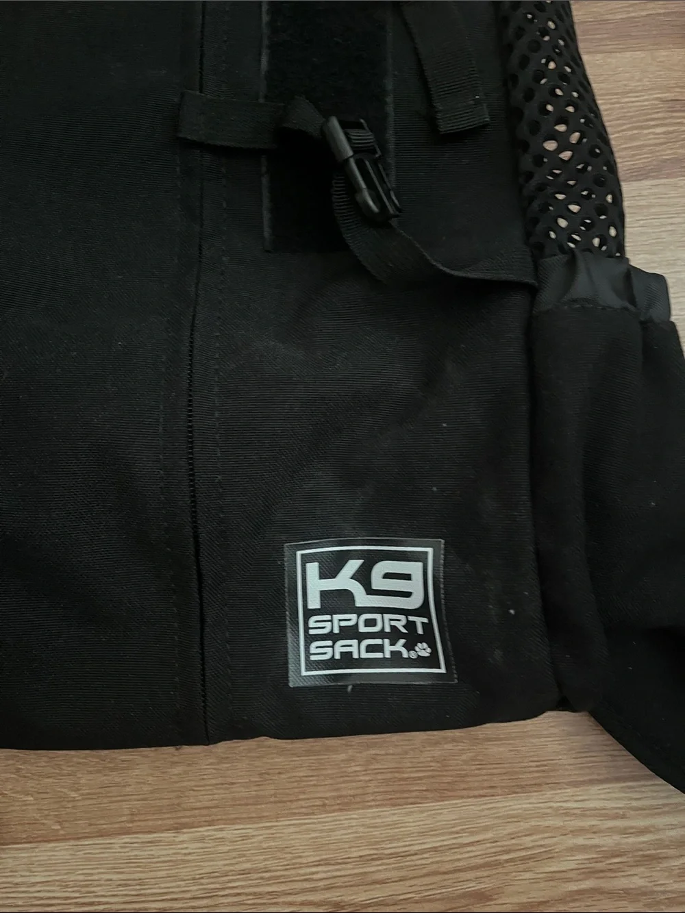 Black Dog Carrier Backpack